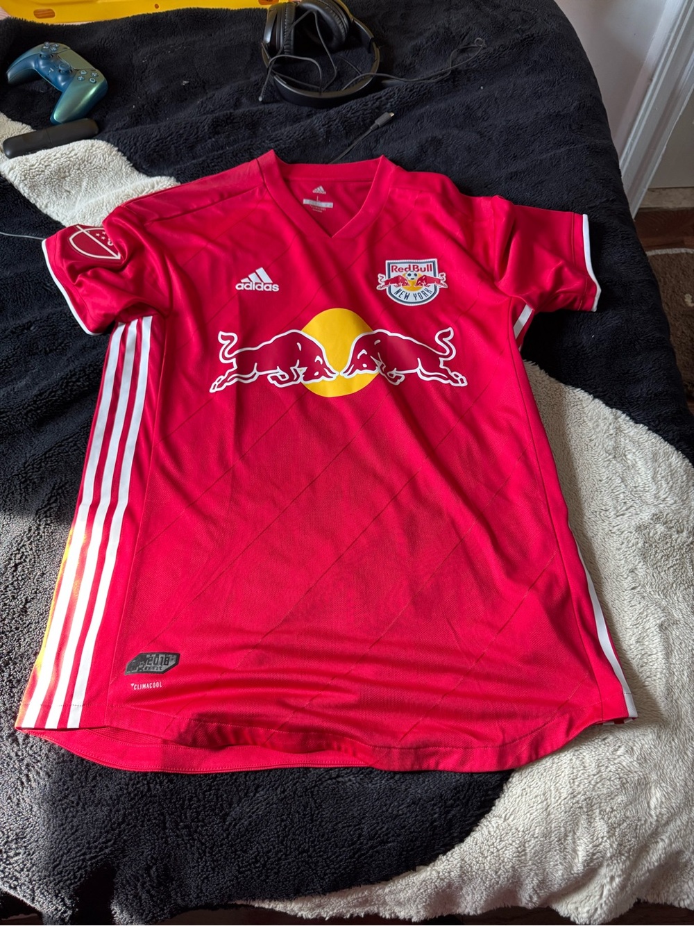 Adidas 2018 New York Red Bulls Red Soccer Jersey